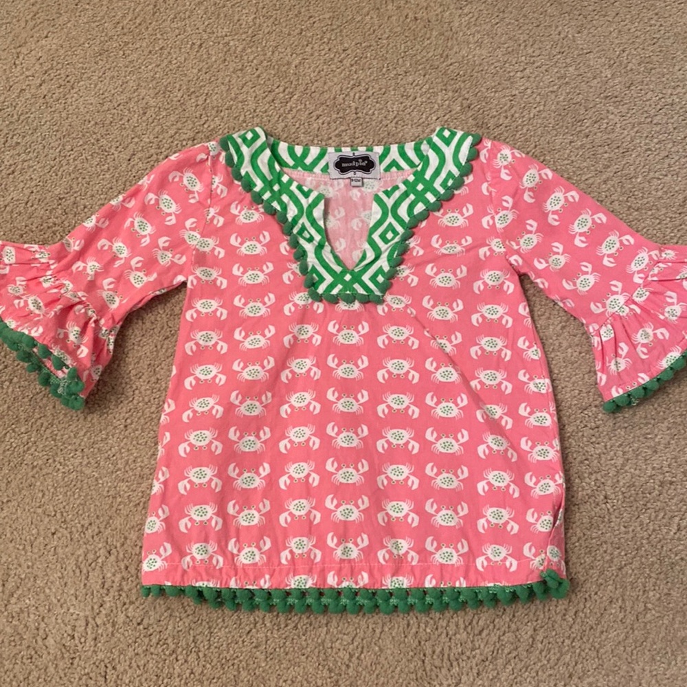Mudpie crab tunic
